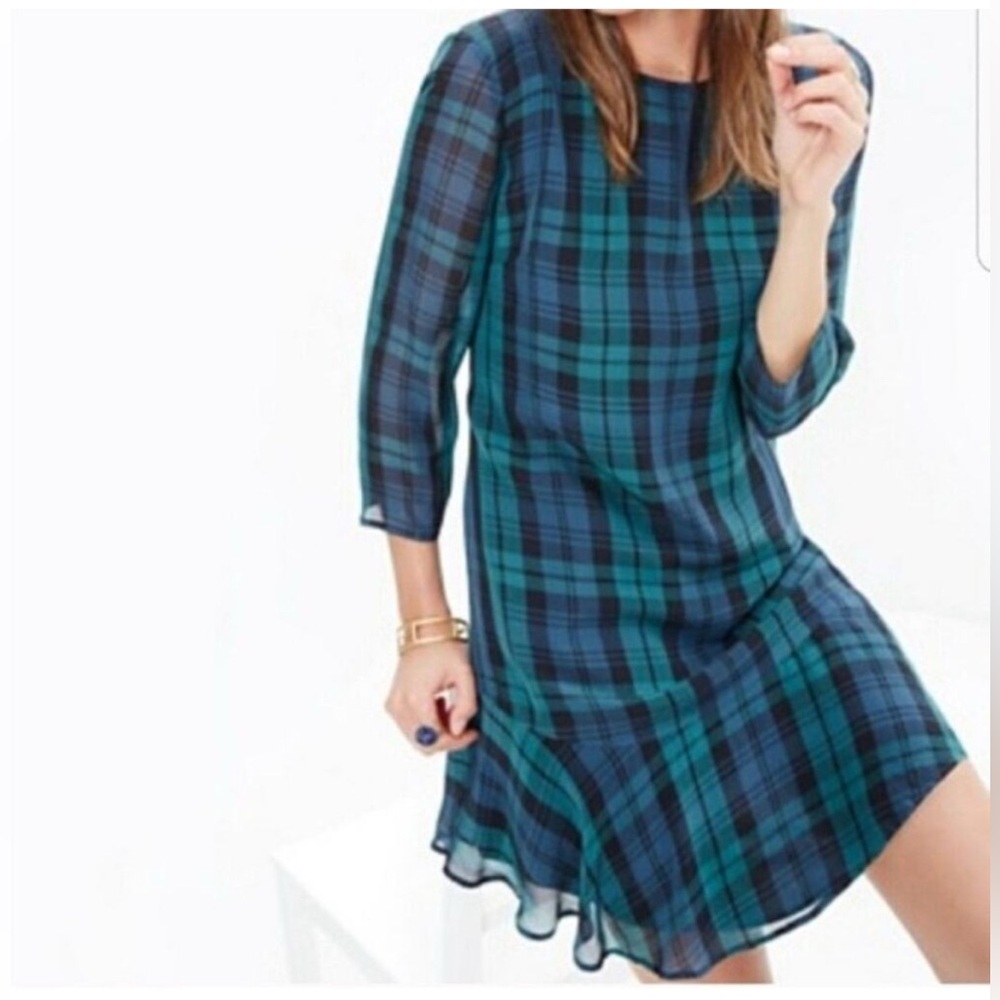 Madewell Larkin Plaid Dress